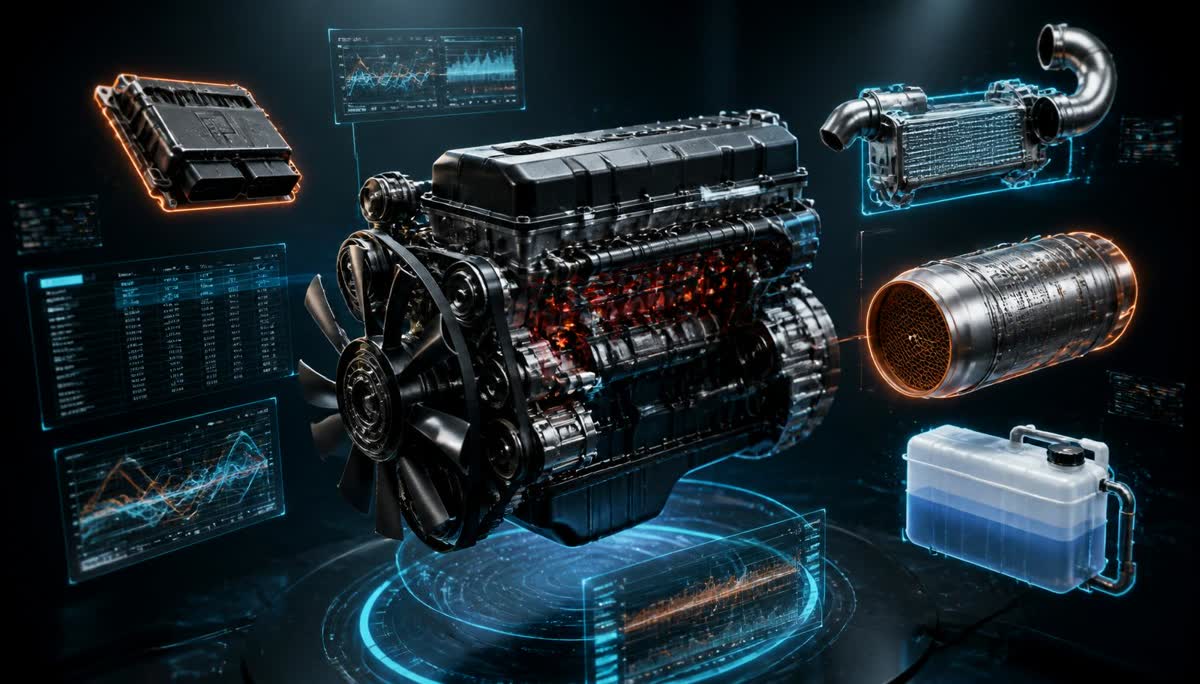 Capa do curso: EGR, DPF, DEF e Sonda OFF — Cummins CM2350 (Dogram)